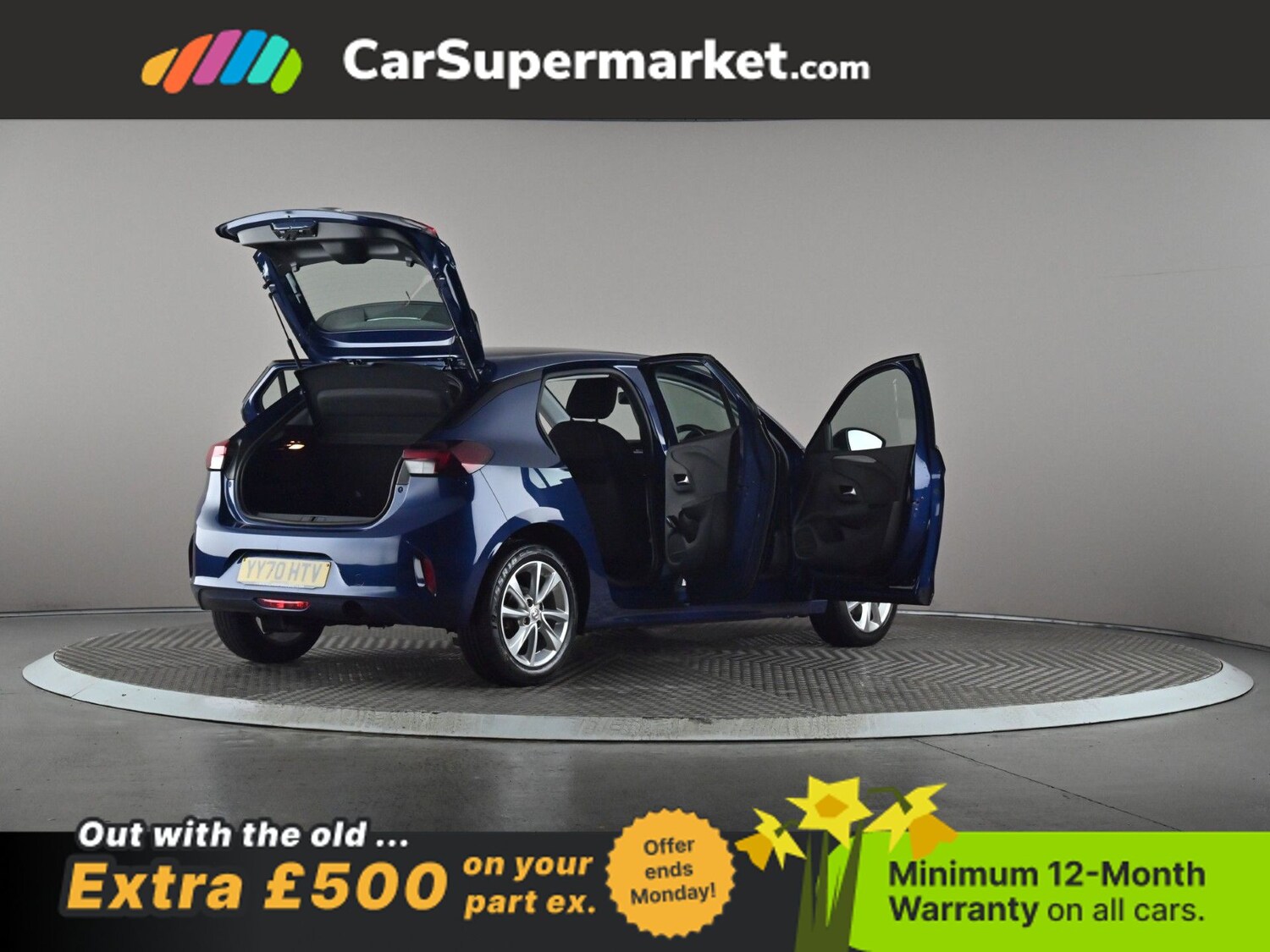 Used Vauxhall Corsa 2020 for sale - 77951882: Photo 13