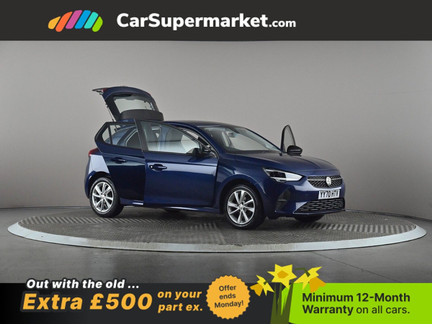 Used Vauxhall Corsa 2020 for sale - 77951882: Photo 8