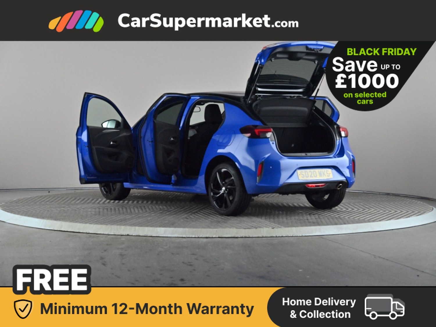 Used Vauxhall Corsa 2020 for sale - 76732462: Photo 11