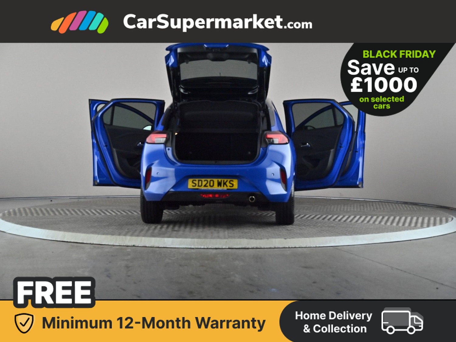 Used Vauxhall Corsa 2020 for sale - 76732462: Photo 12