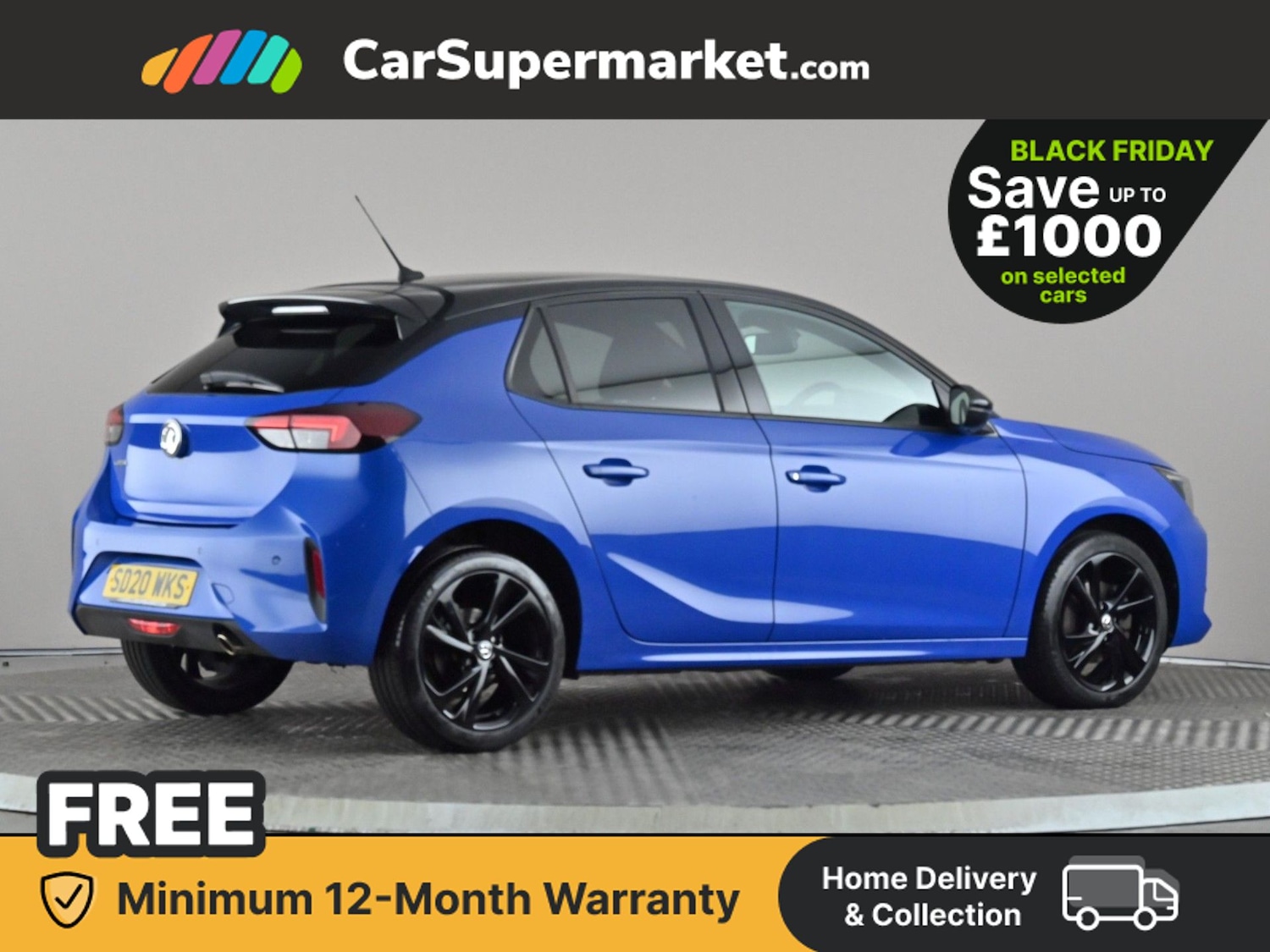 Used Vauxhall Corsa 2020 for sale - 76732462: Photo 7