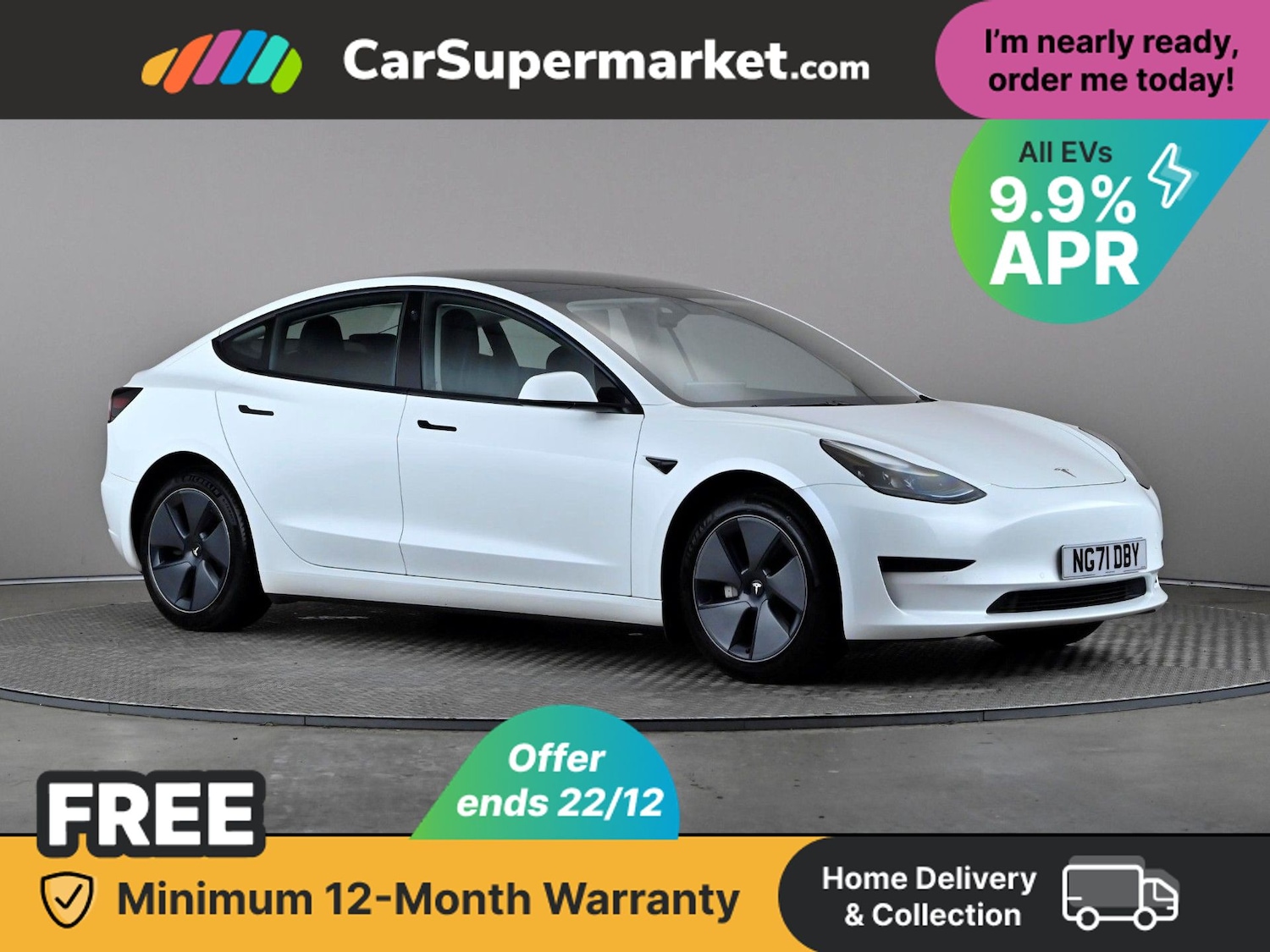 Used Tesla Model 3 2021 for sale - 76820078: Photo 1