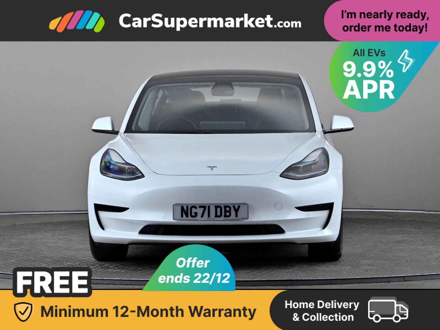 Used Tesla Model 3 2021 for sale - 76820078: Photo 2