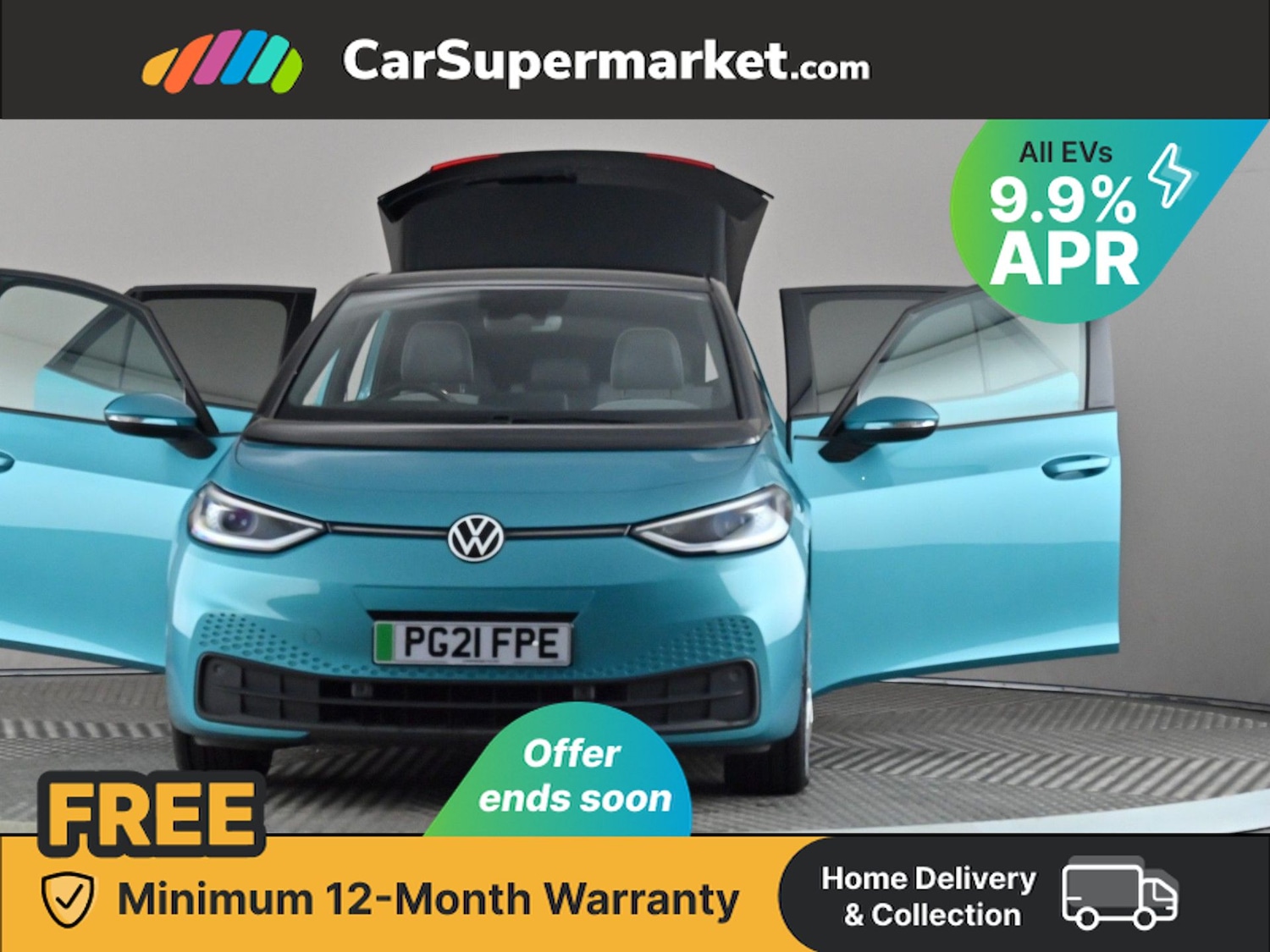 Used Volkswagen ID.3 2021 for sale - 76341609: Photo 10