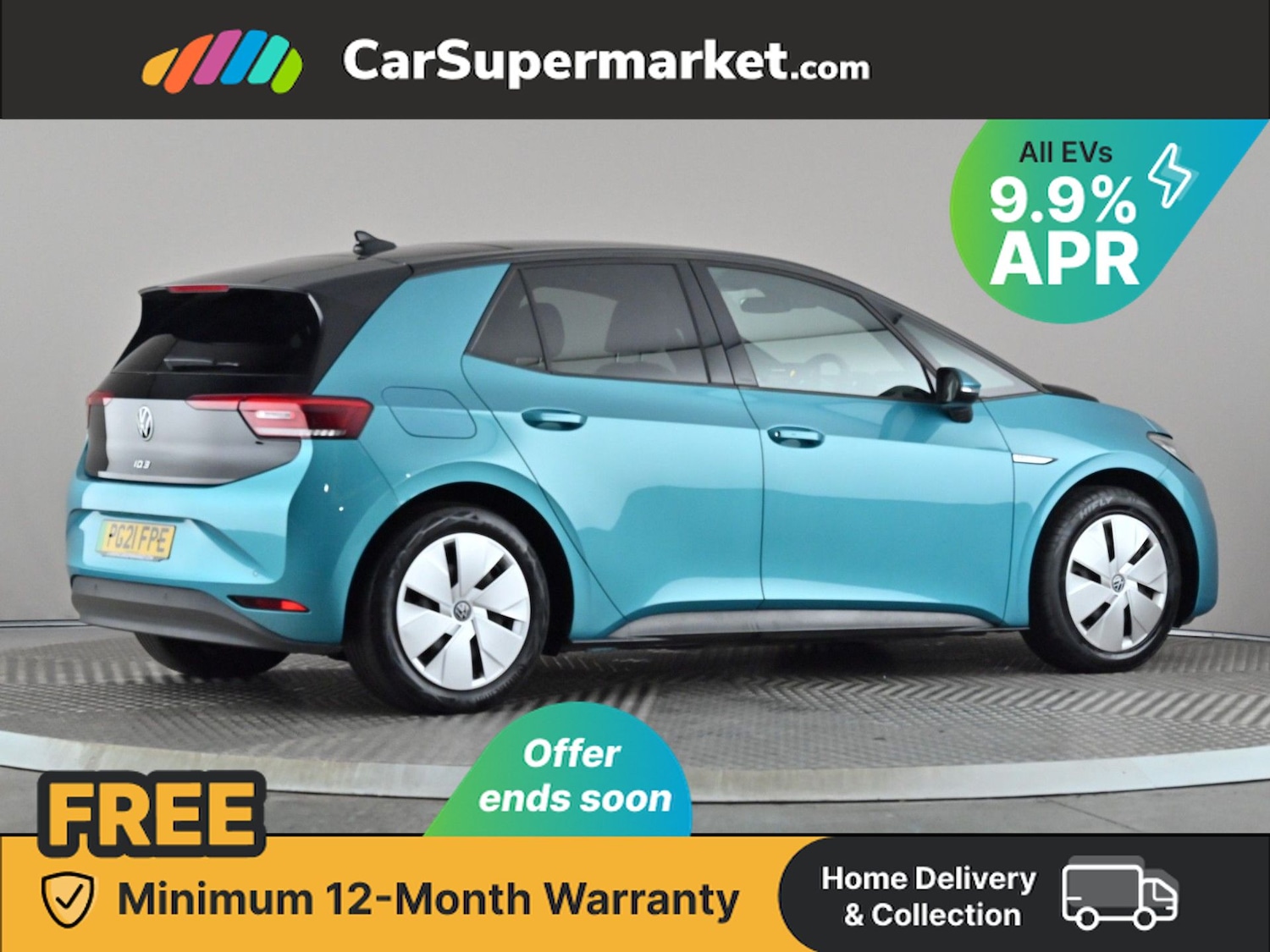 Used Volkswagen ID.3 2021 for sale - 76341609: Photo 6