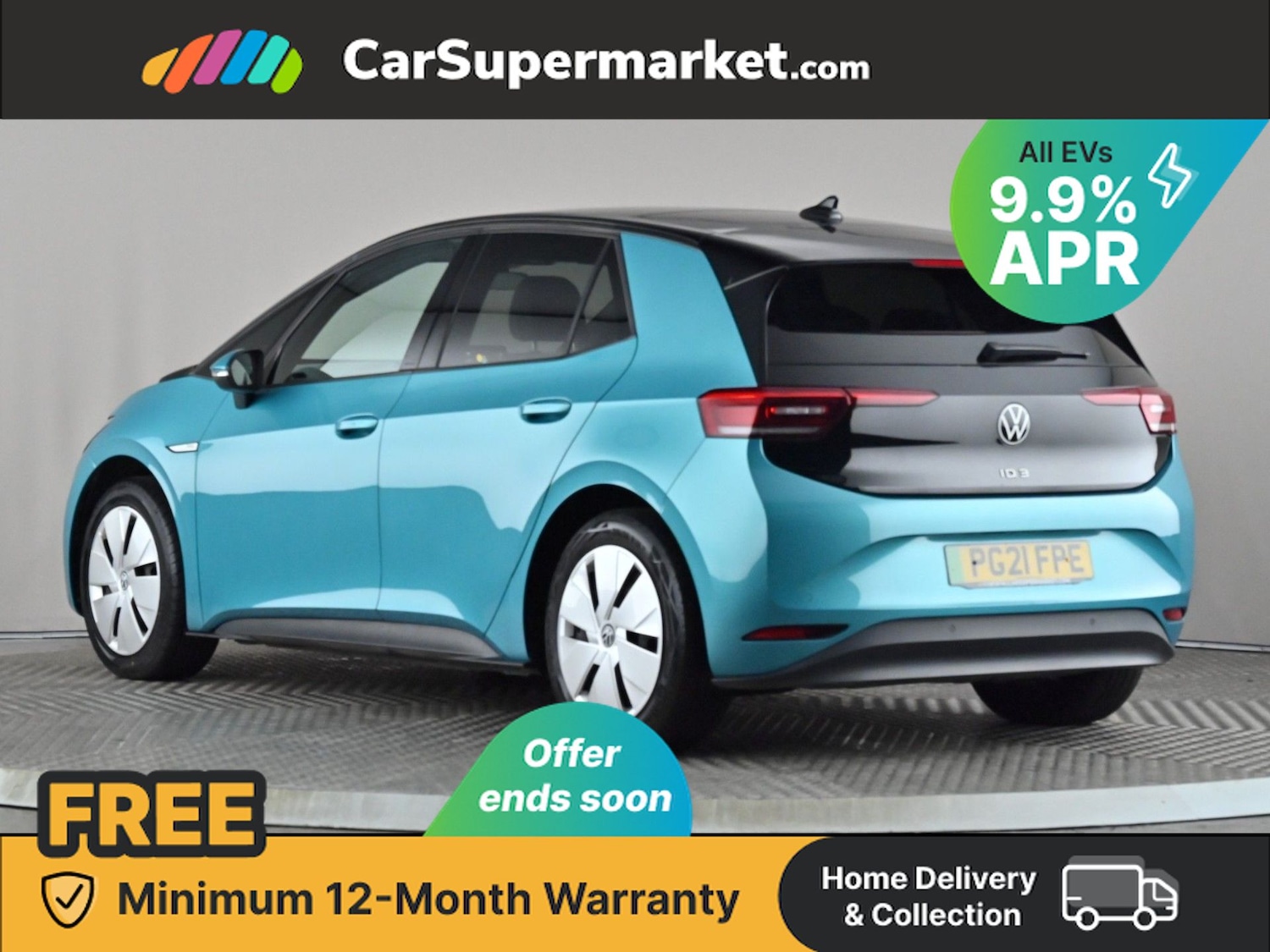 Used Volkswagen ID.3 2021 for sale - 76341609: Photo 8