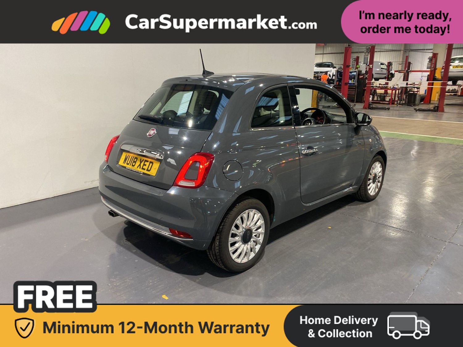 Used Fiat 500 2018 for sale - 77355324: Photo 4