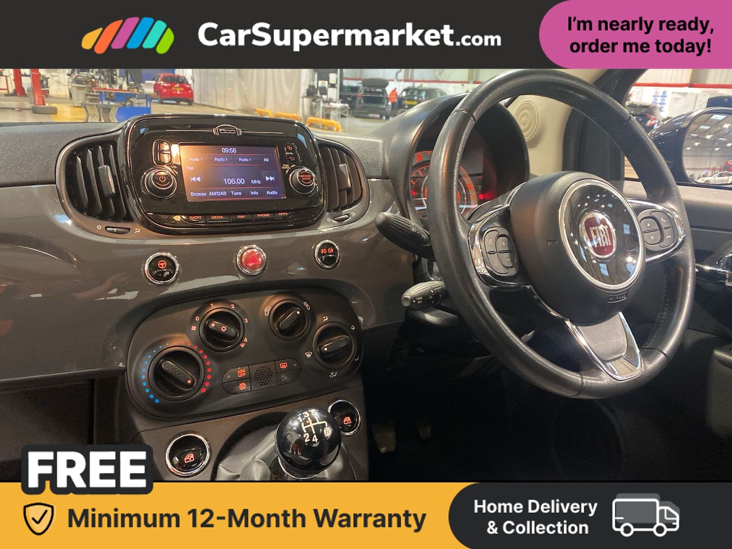 Used Fiat 500 2018 for sale - 77355324: Photo 6