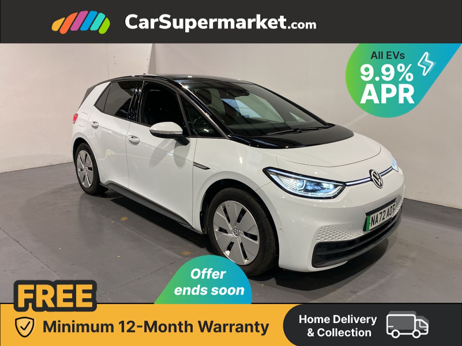 Used Volkswagen ID.3 2022 for sale - 76495085: Photo 1