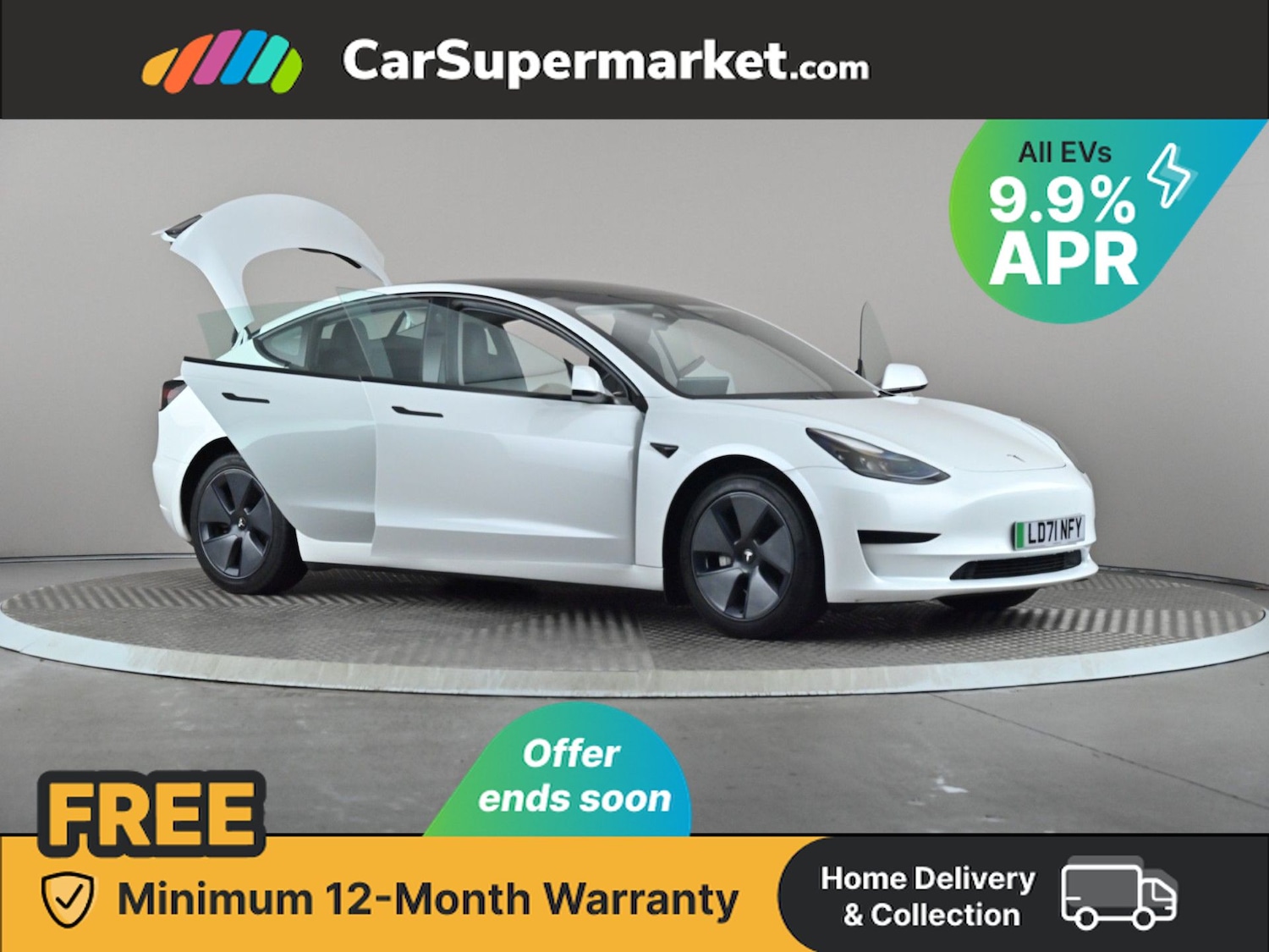 Used Tesla Model 3 2021 for sale - 76341763: Photo 9
