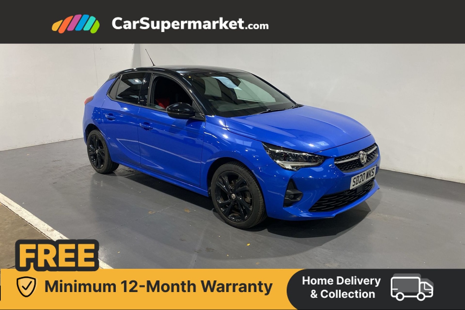 Used Vauxhall Corsa 2020 for sale - 76341670: Photo 1