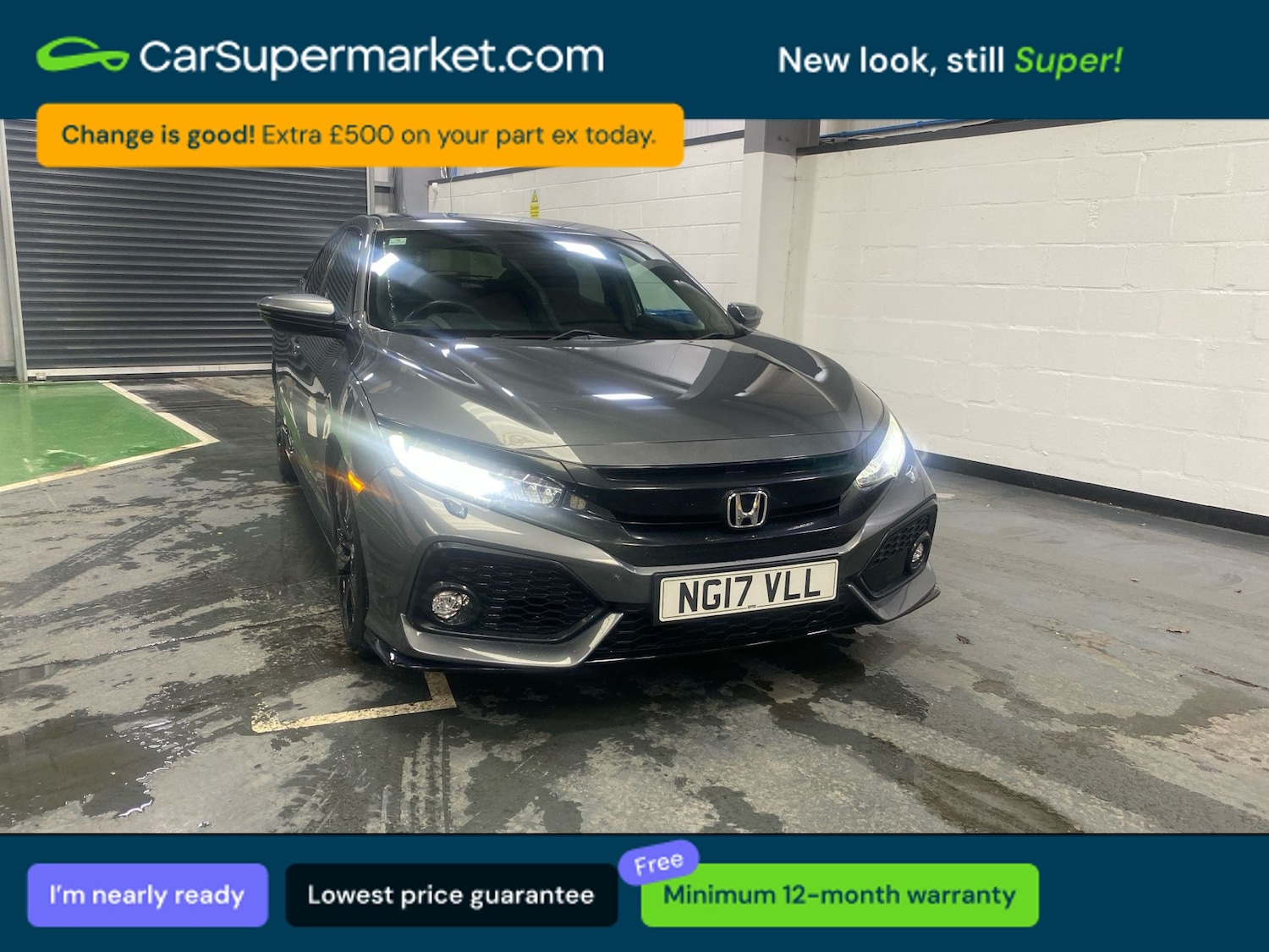 Used Honda Civic 2017 for sale - 78197572: Photo 2