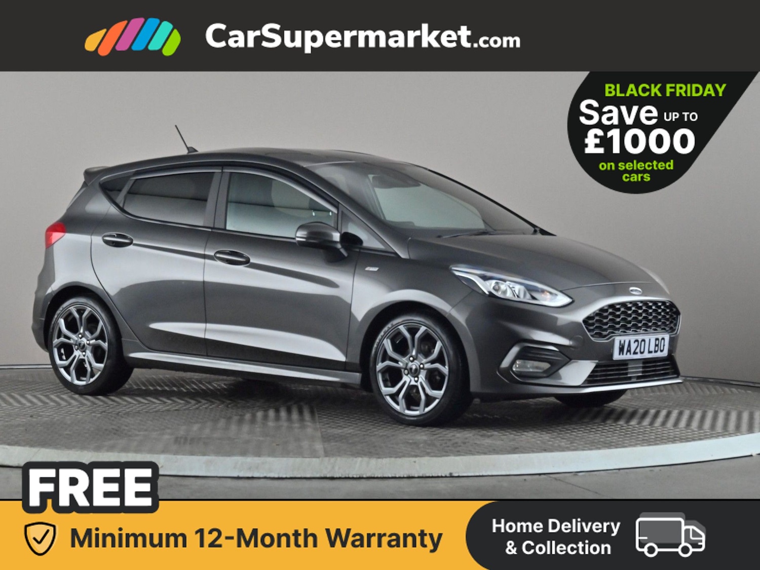 Used Ford Fiesta 2020 for sale - 76739496: Photo 1