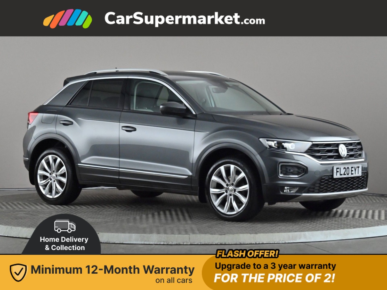 Used Volkswagen T-Roc 2020 for sale - 76820009: Photo 1