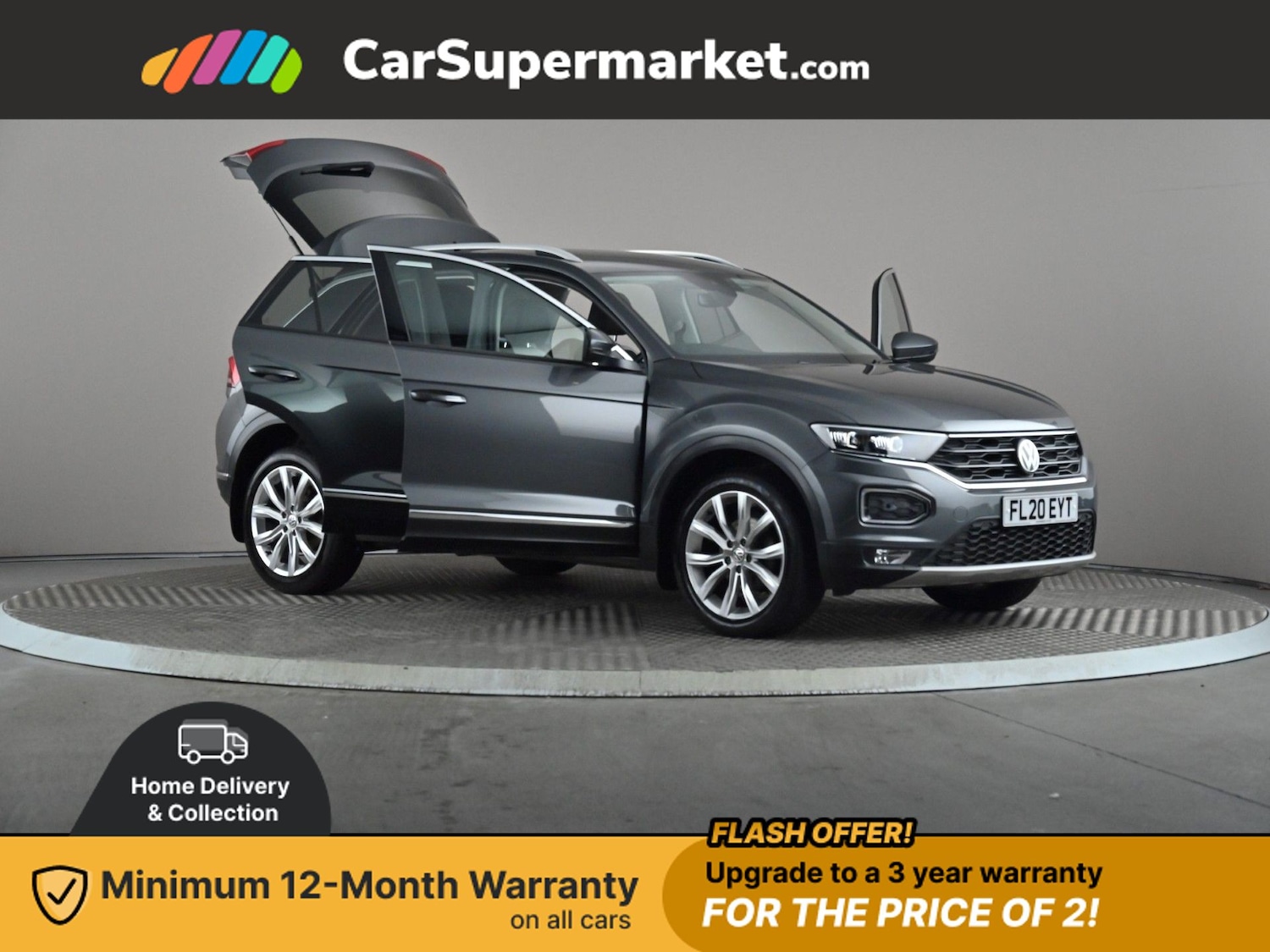 Used Volkswagen T-Roc 2020 for sale - 76820009: Photo 8
