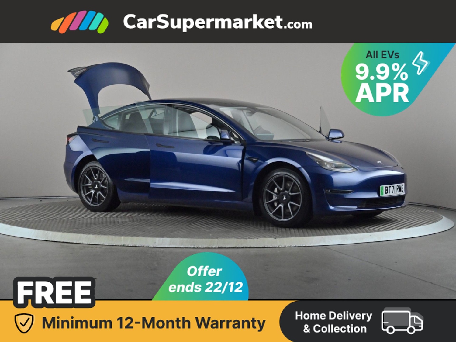 Used Tesla Model 3 2021 for sale - 76341874: Photo 9