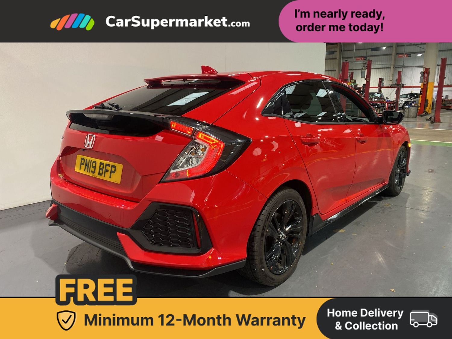 Used Honda Civic 2019 for sale - 76541023: Photo 4