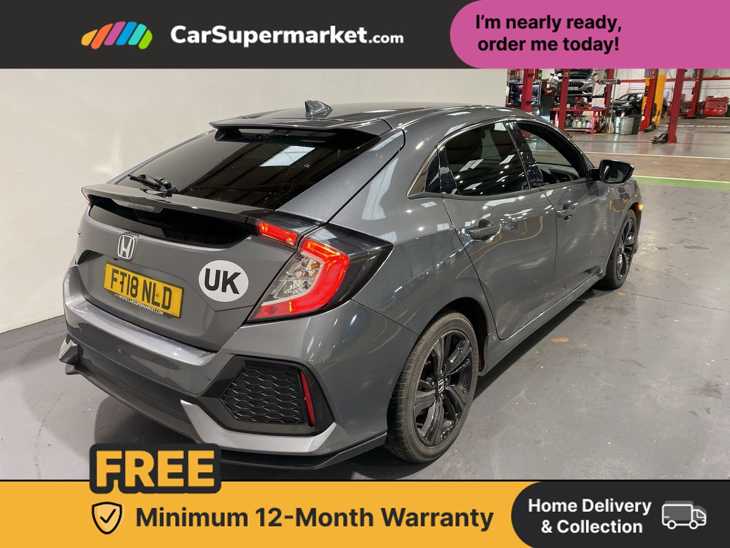 Used Honda Civic 2018 for sale - 76581725: Photo 4