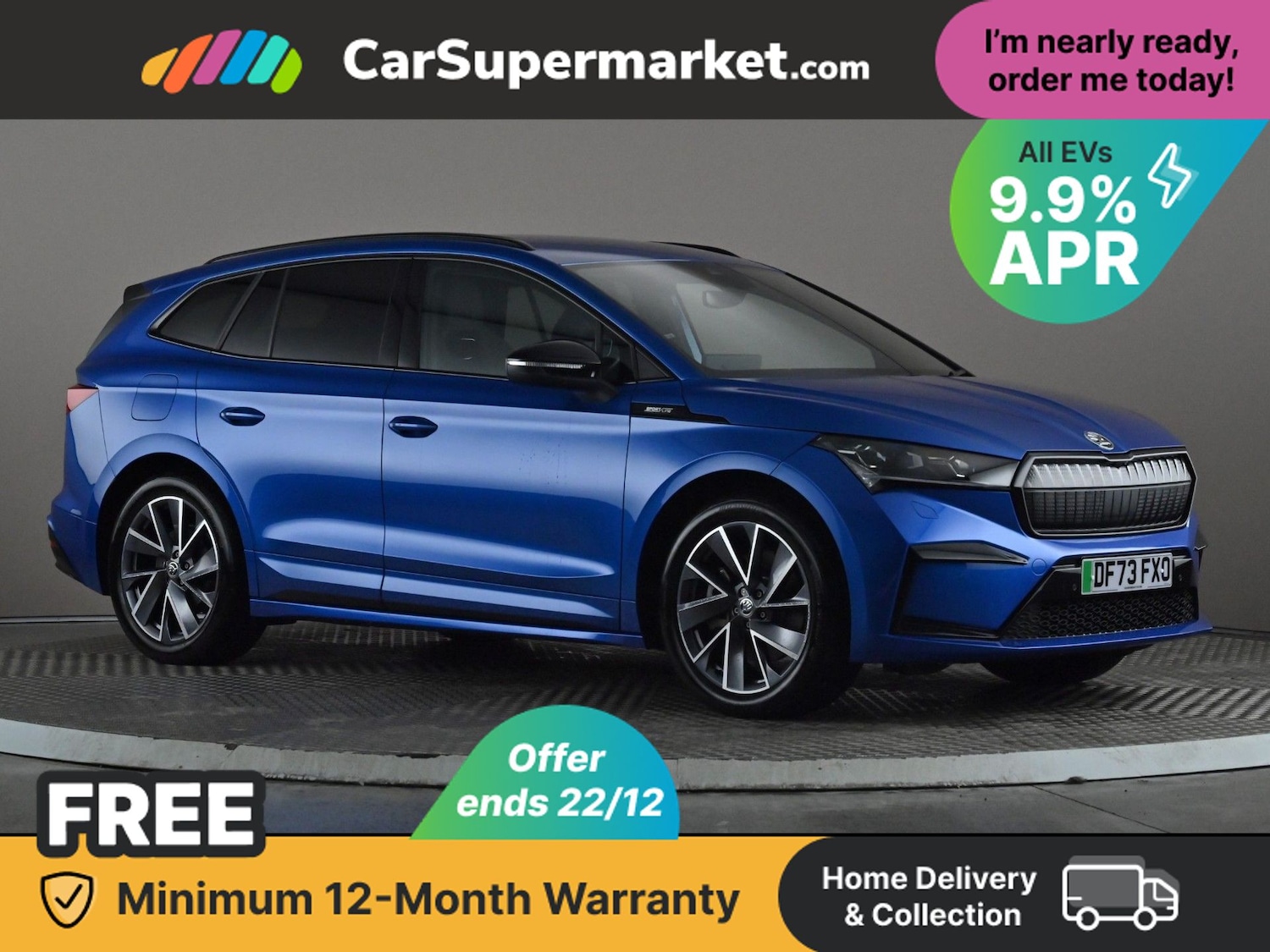 Used Skoda Enyaq 2023 for sale - 76884076: Photo 1