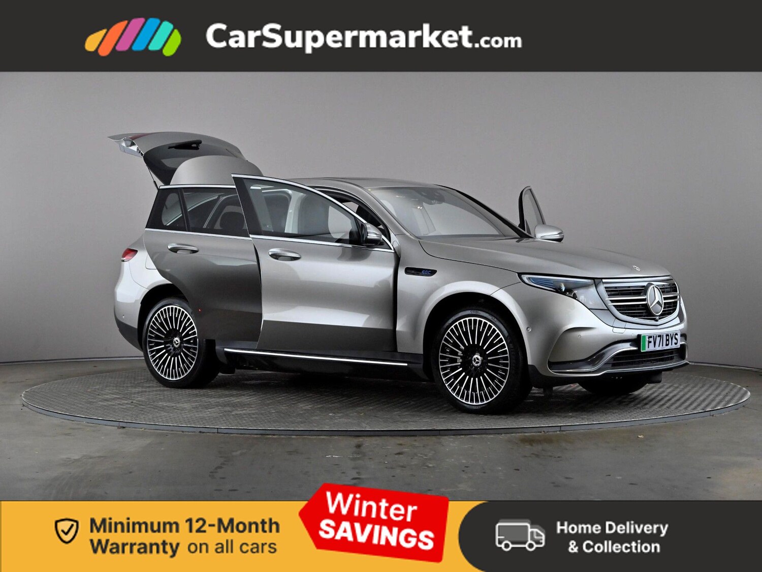 Used Mercedes-Benz EQC 2021 for sale - 77334293: Photo 8