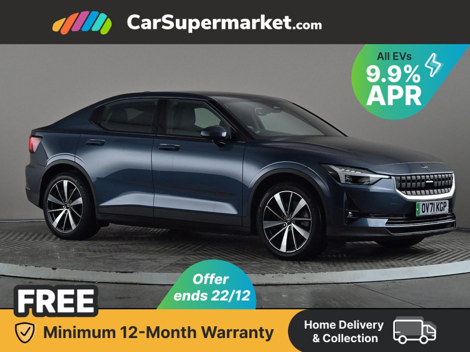 Used Polestar Polestar 2 2021 for sale - 76949712: Photo 1