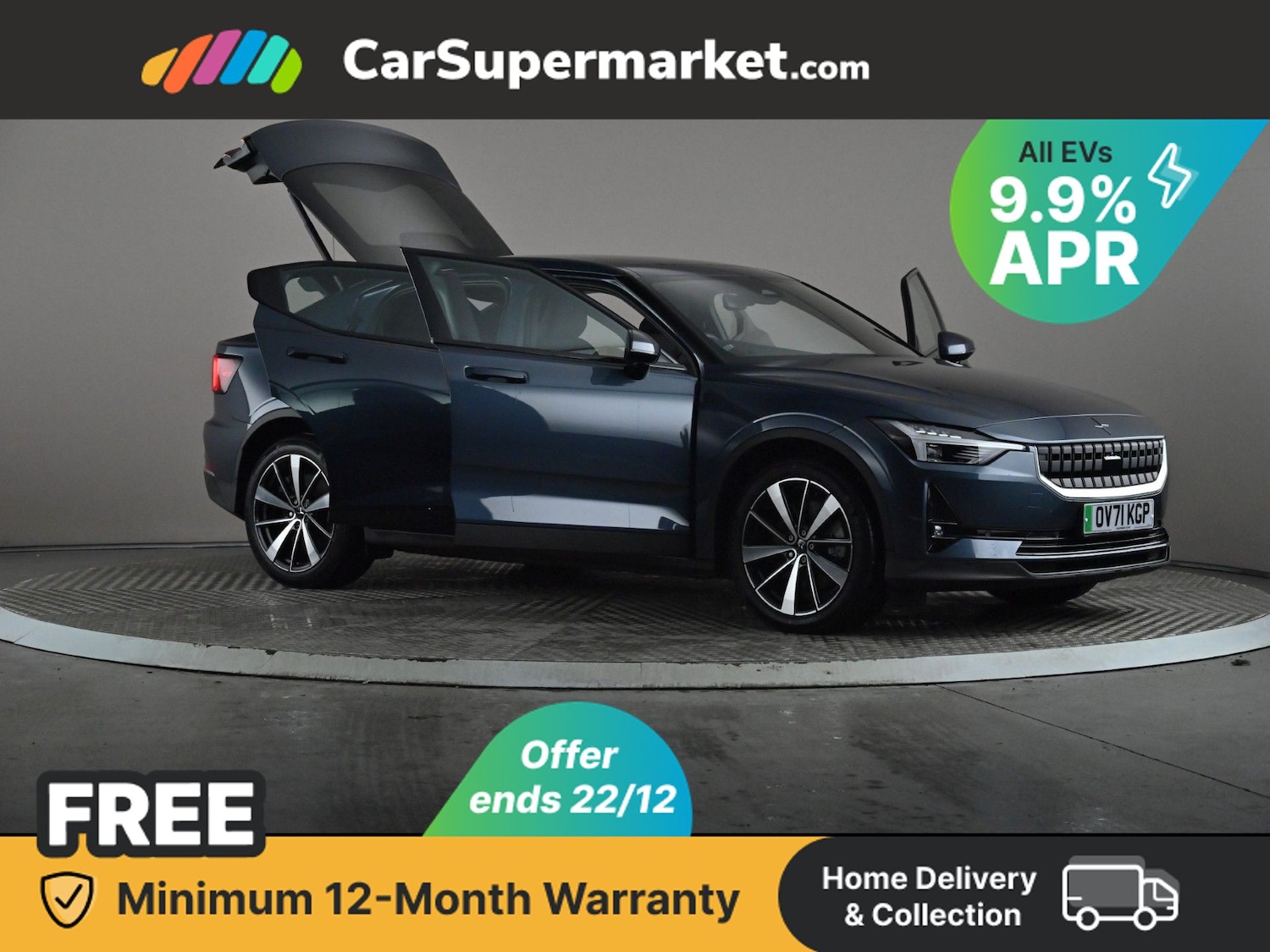 Used Polestar Polestar 2 2021 for sale - 76949712: Photo 9