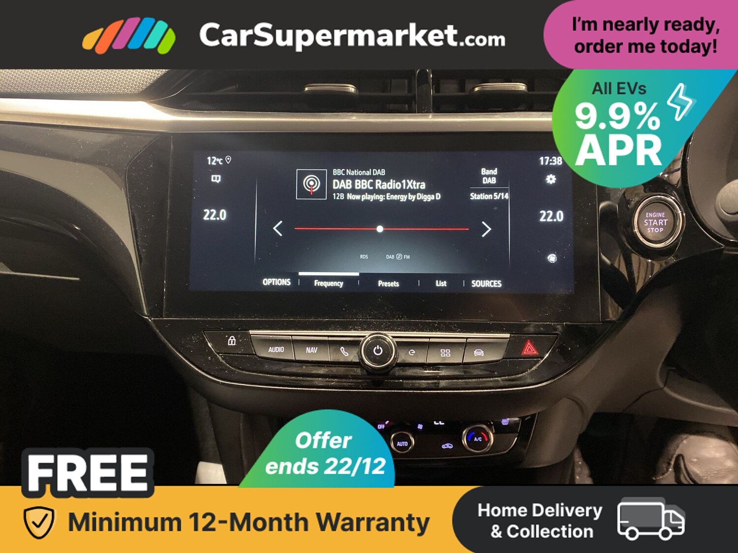 Used Vauxhall Corsa 2022 for sale - 76909582: Photo 8