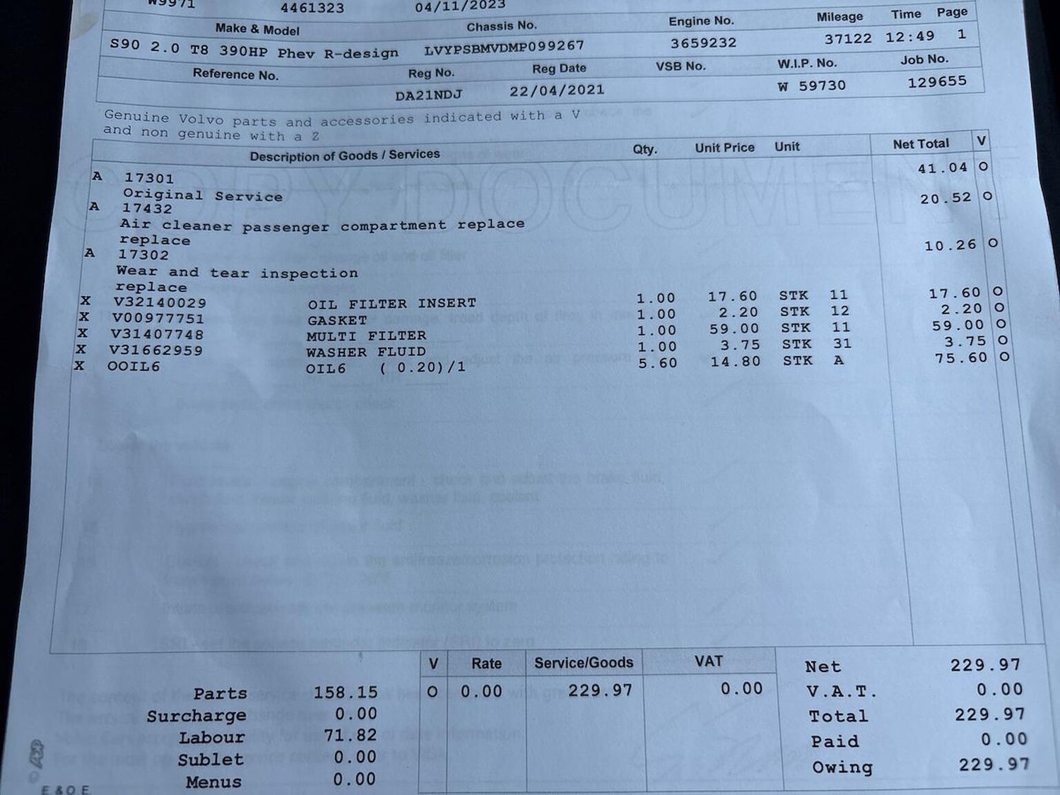 Used Volvo S90 2021 for sale - 76611647: Photo 46