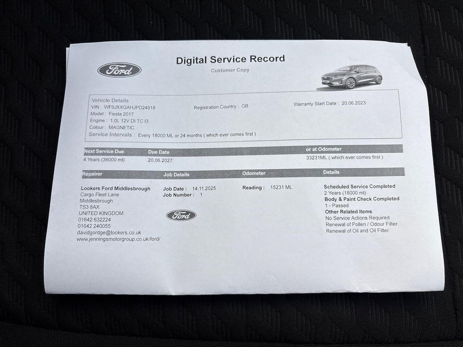 Used Ford Fiesta 2023 for sale - 76611645: Photo 39