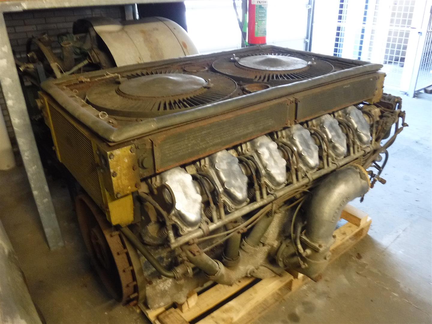 1940 Continental Engine Continental V12 Patton Tank Engine for Sale CCFS