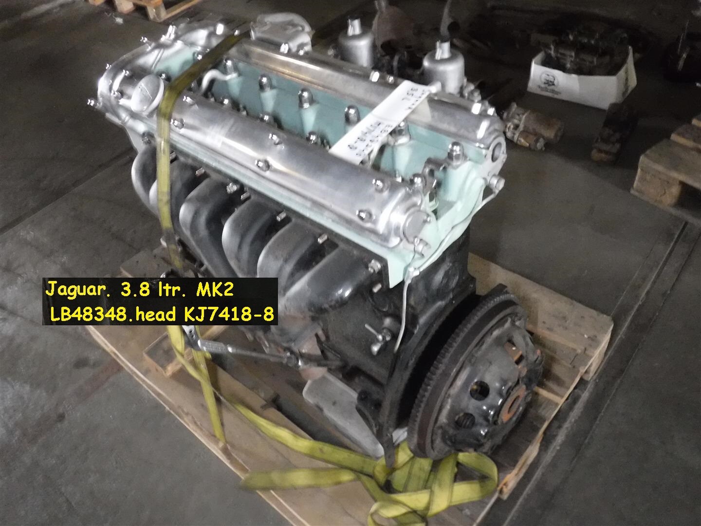 1900 Jaguar Parts Mk2 Engine 3.8 Ltr Lb48348 for Sale CCFS