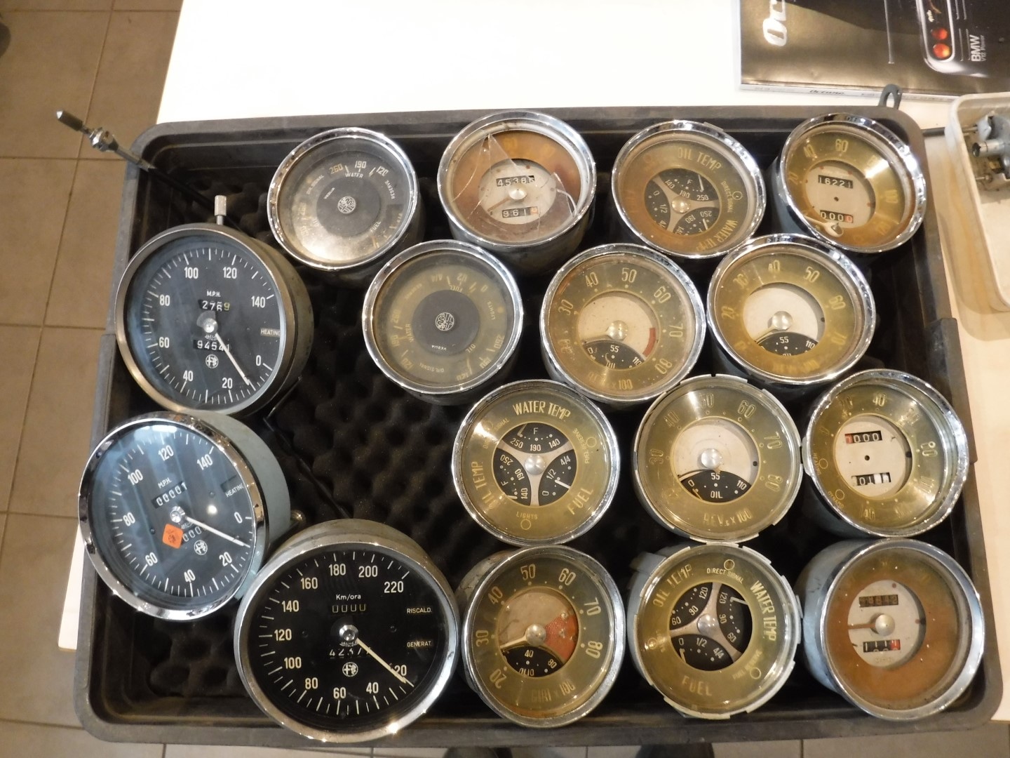 1960 Alfa Romeo Engines/Parts Clocks / Gauges for Sale CCFS