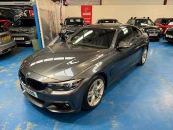 BMW, 4 Series 2016 (66) 2.0 420I XDRIVE M SPORT 2d-FINISHED IN GLACIER SILVER WITH BLACK DAKOTA LEA 2-Door