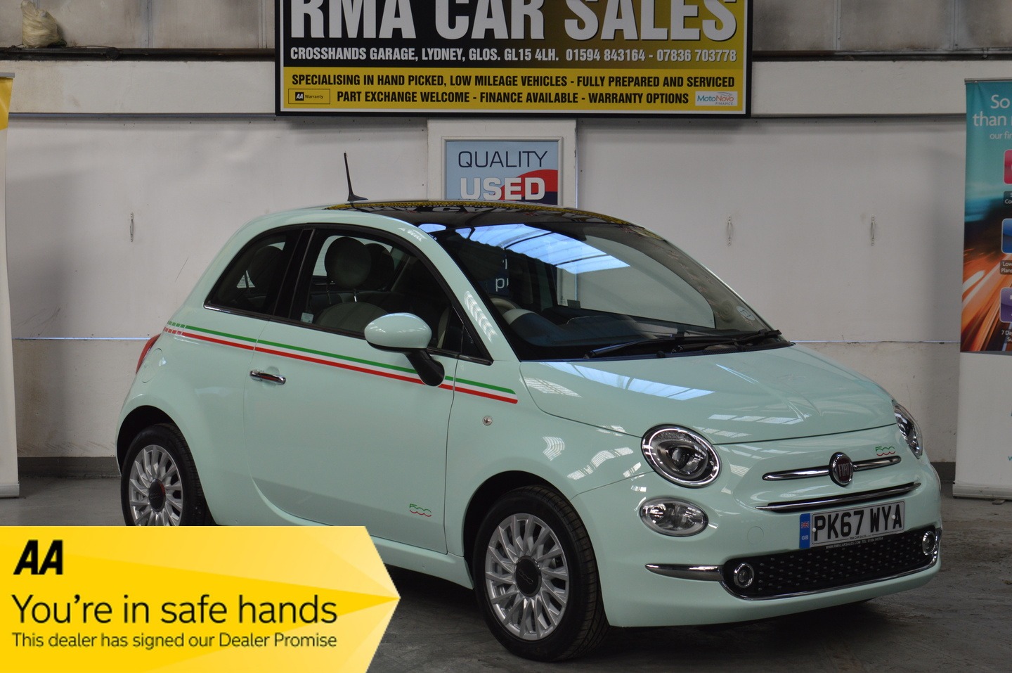 Used Fiat 500 2018 for sale - 76625013: Photo 1