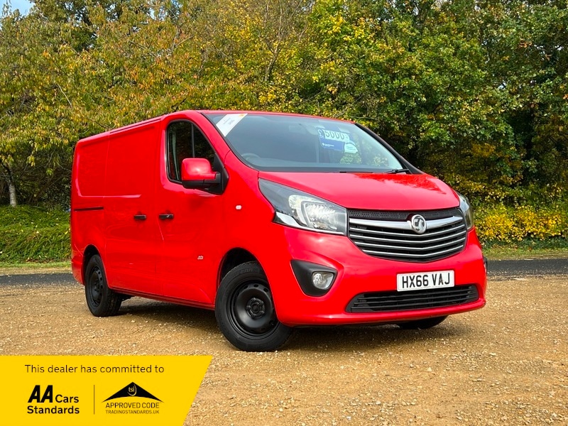 Used Vauxhall Vivaro 2016 for sale - 76334178: Photo 1