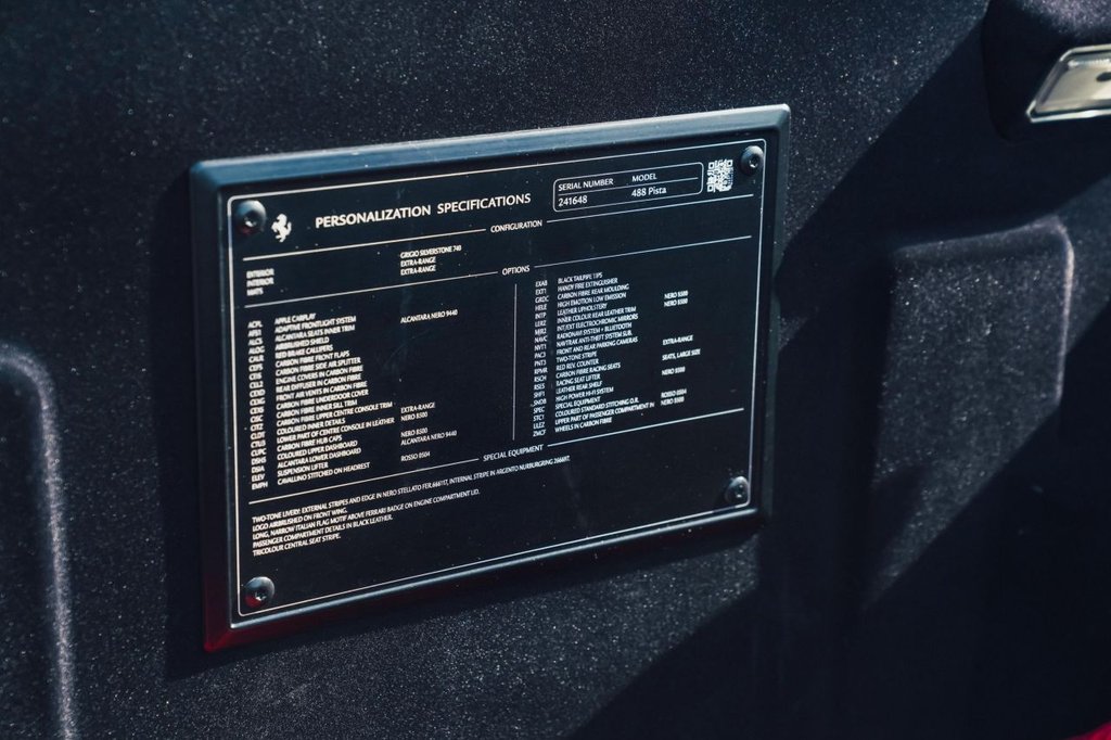 Used Ferrari 488 Pista 2019 for sale - 78167555: Photo 39