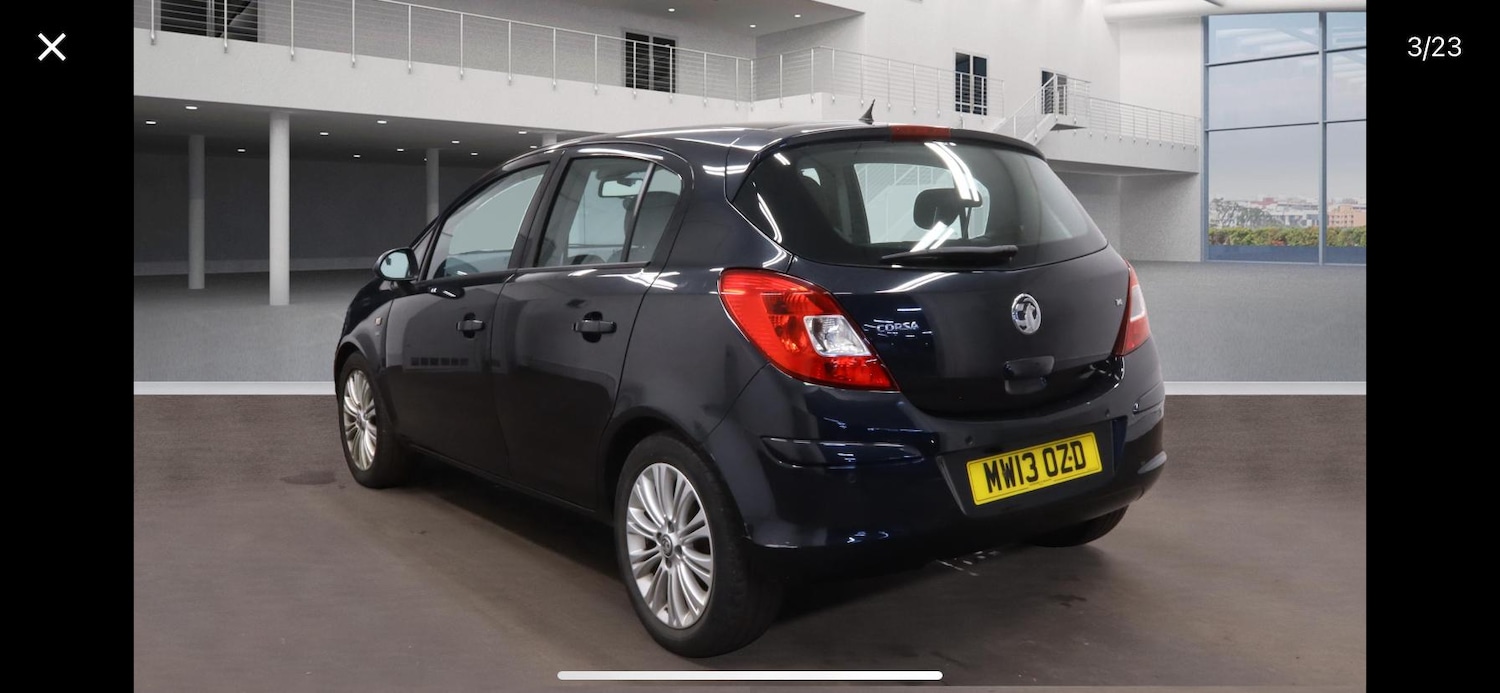 Used Vauxhall Corsa 2013 for sale - 76691752: Photo 2