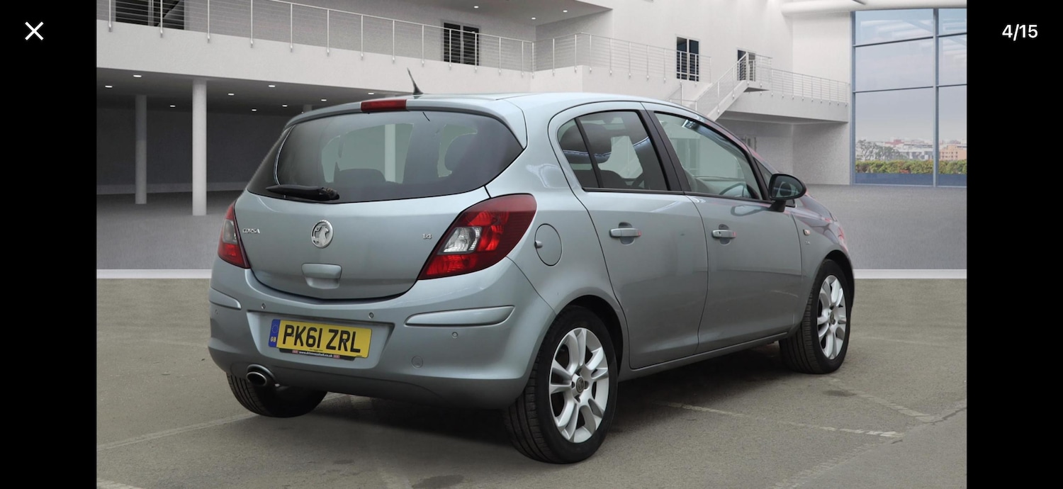 Used Vauxhall Corsa 2011 for sale - 77232338: Photo 3