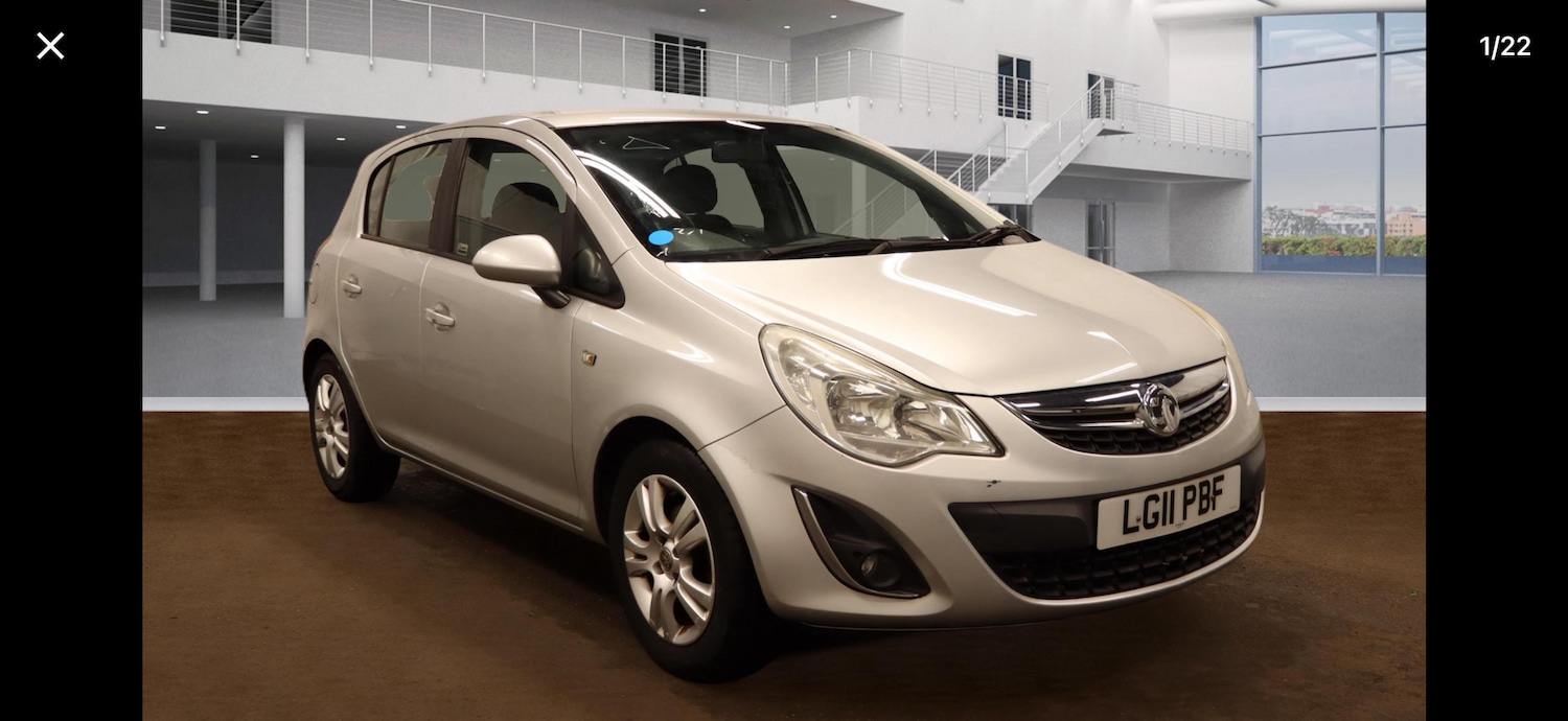 Used Vauxhall Corsa 2011 for sale - 77281181: Photo 6
