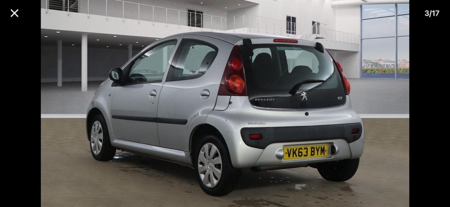 Used Peugeot 107 2013 for sale - 77158066: Photo 3