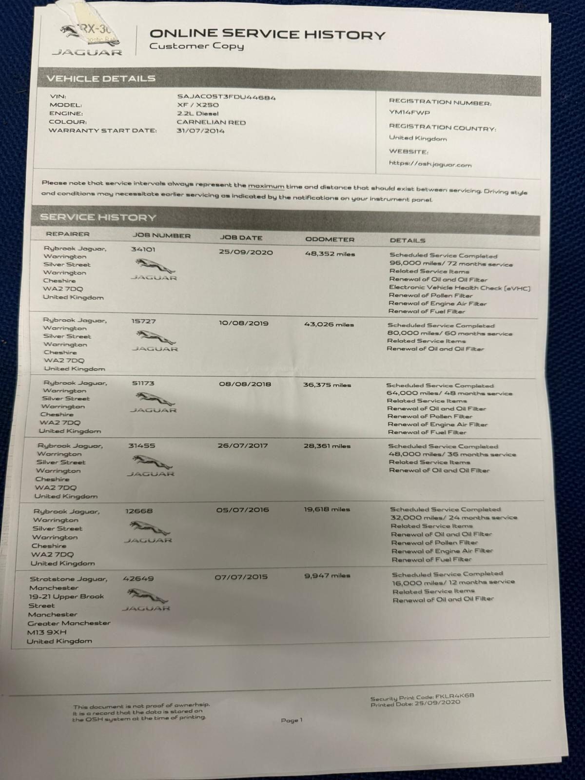 Used Jaguar XF 2014 for sale - 77574708: Photo 40