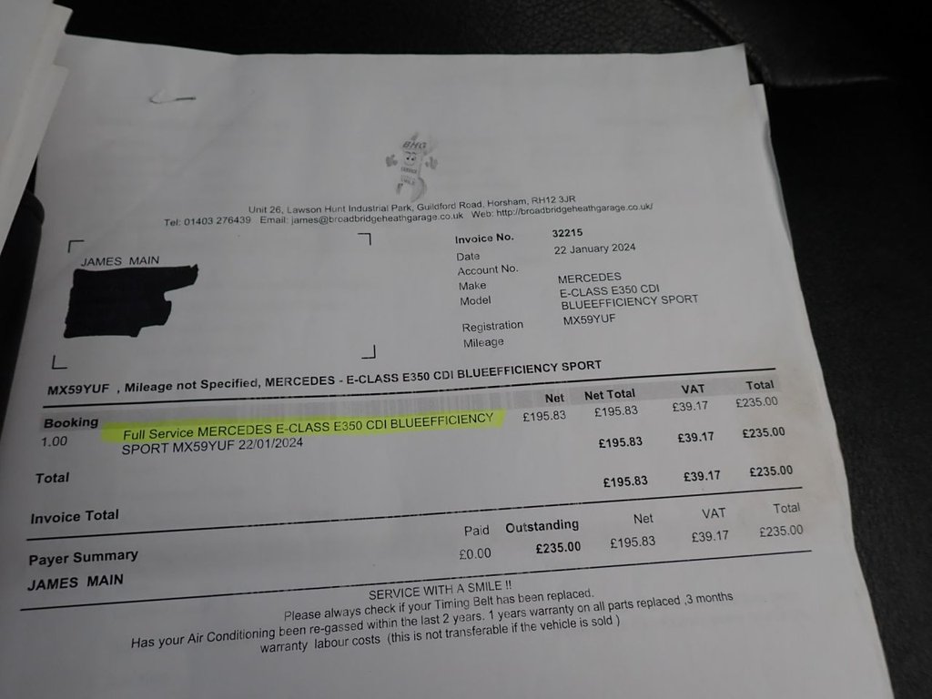 Used Mercedes-Benz E Class 2009 for sale - 76604461: Photo 15