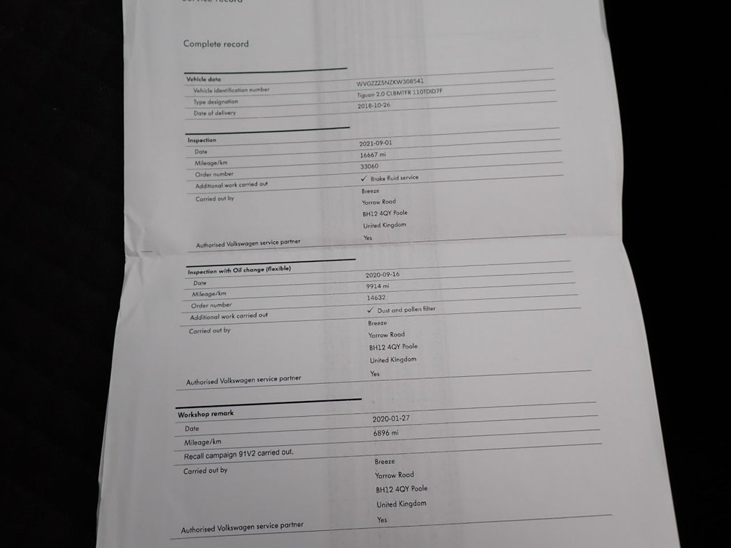 Used Volkswagen Tiguan 2018 for sale - 77780565: Photo 5