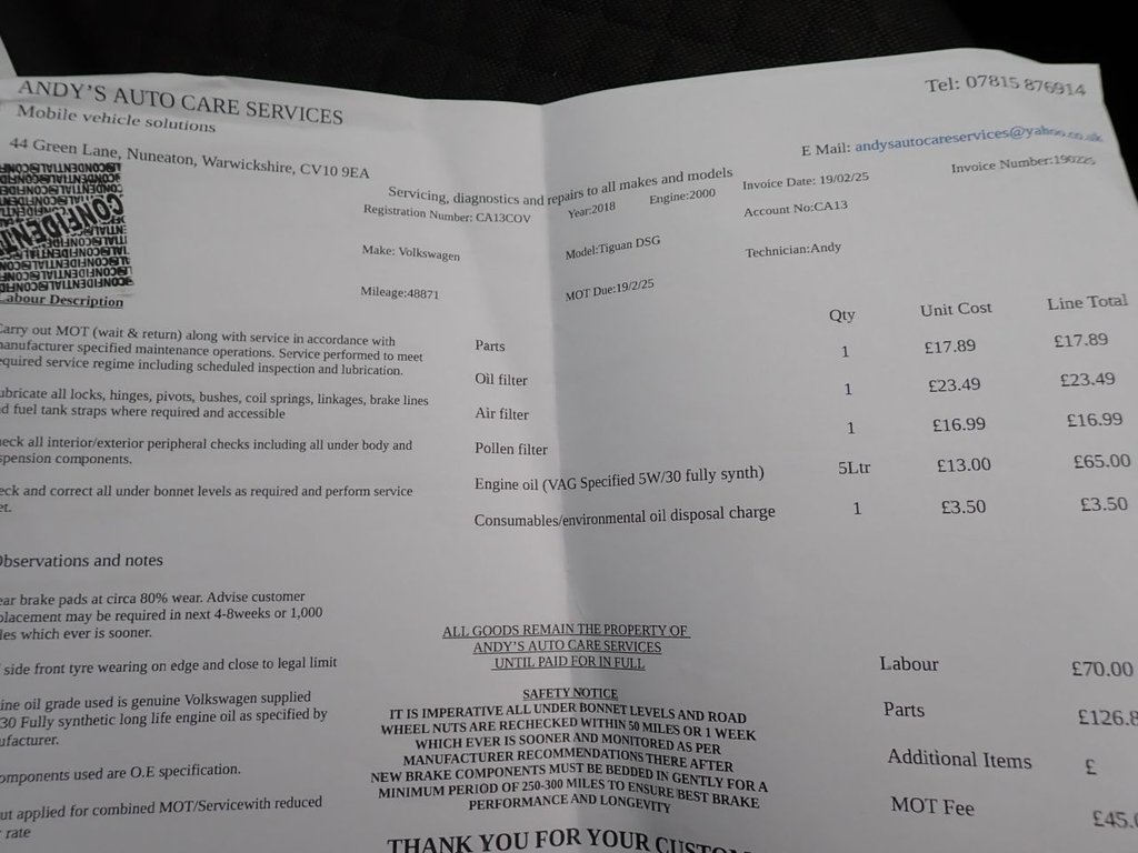 Used Volkswagen Tiguan 2018 for sale - 77780565: Photo 7