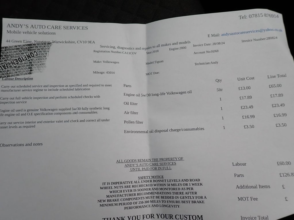 Used Volkswagen Tiguan 2018 for sale - 77780565: Photo 8