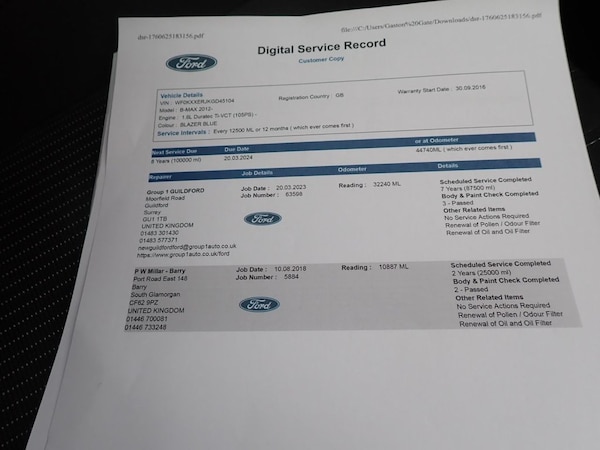 Used Ford B-MAX 2016 for sale - 76291398: Photo 7