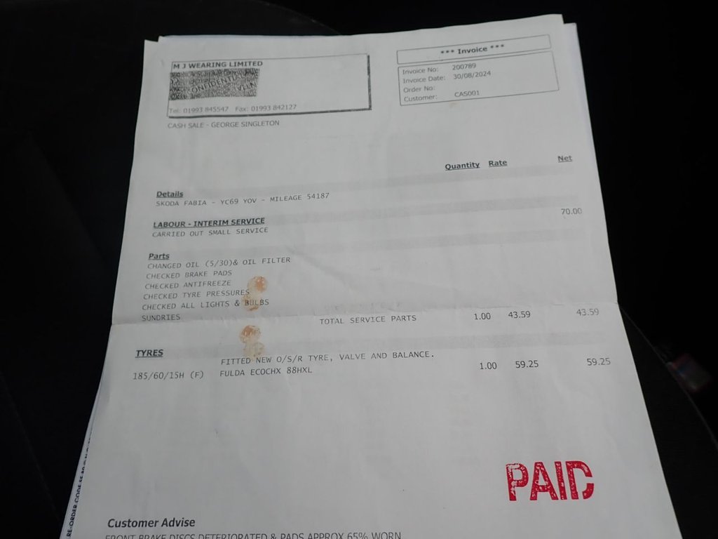 Used Skoda Fabia 2020 for sale - 77394550: Photo 7