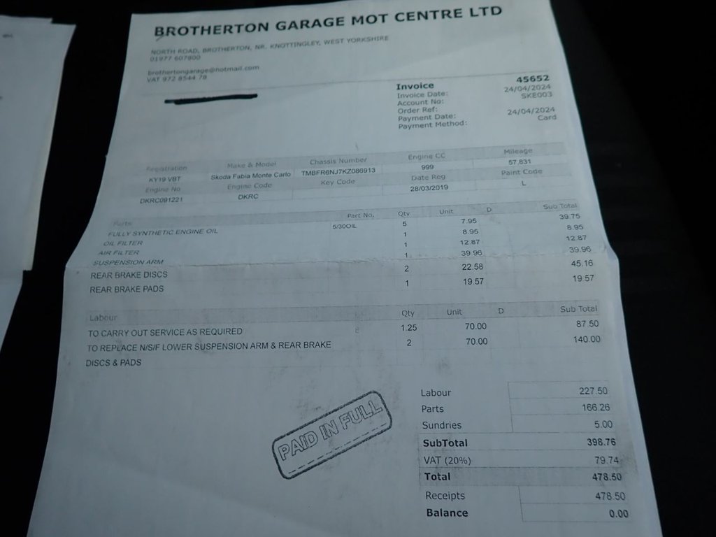 Used Skoda Fabia 2019 for sale - 76686406: Photo 10