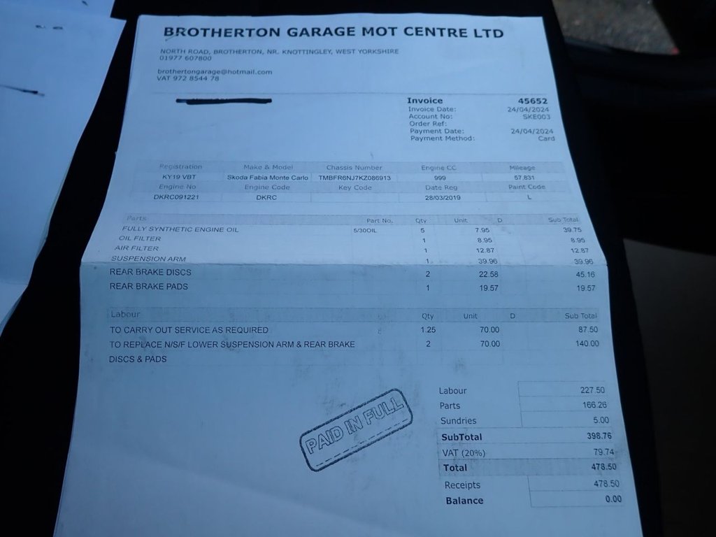 Used Skoda Fabia 2019 for sale - 76686406: Photo 34