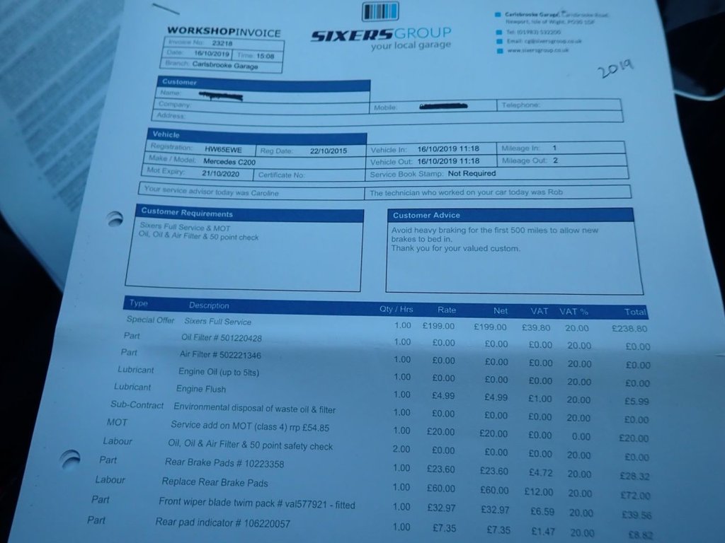 Used Mercedes-Benz C Class 2015 for sale - 77437023: Photo 10